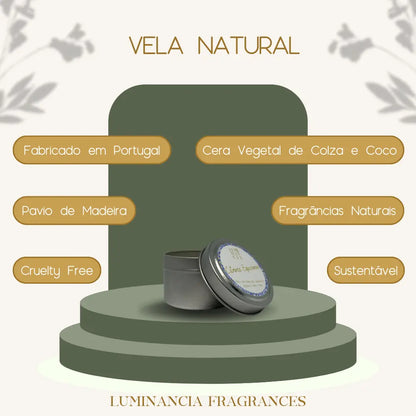 Vela Café Creme 75g Luminancia Fragrances